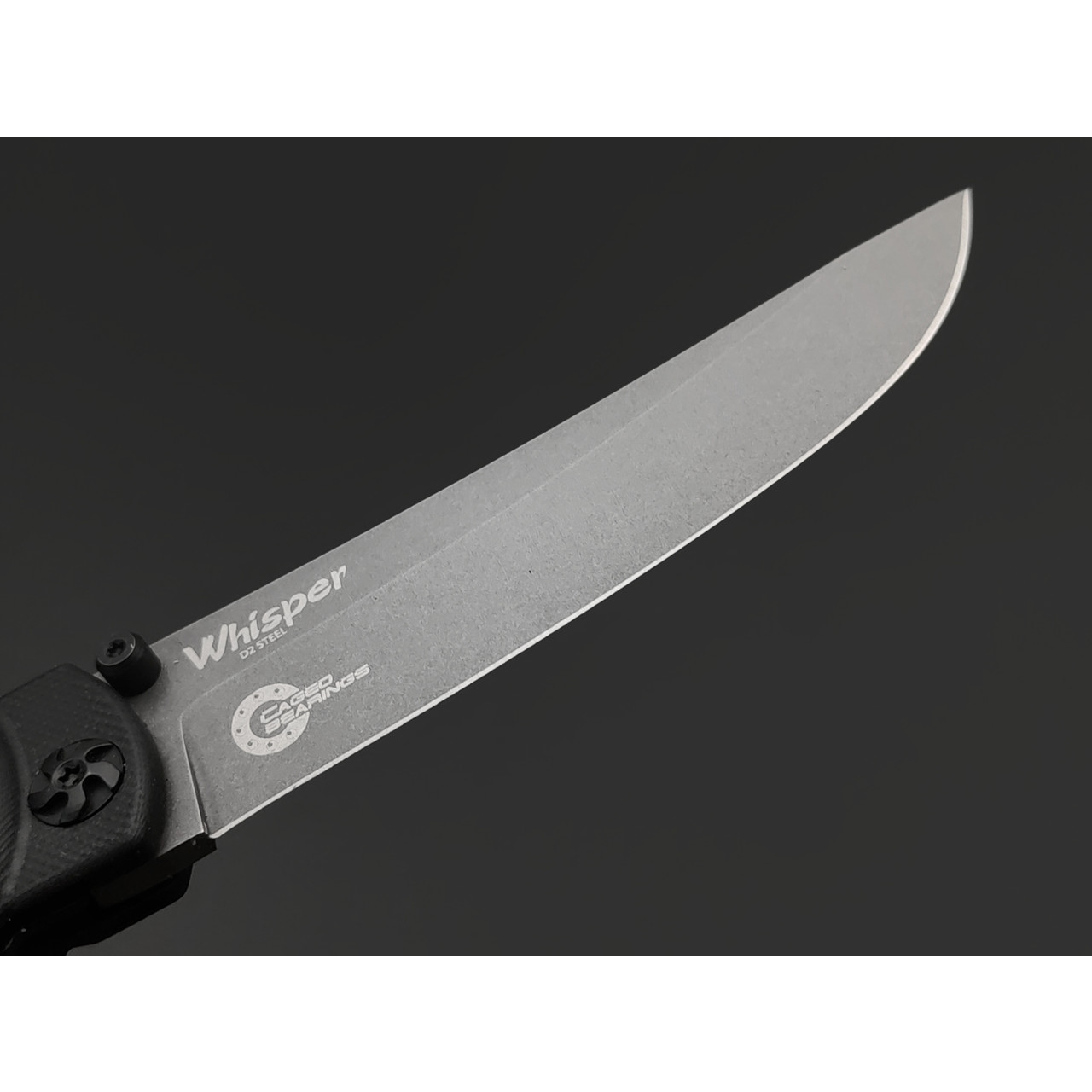 Kizlyar Supreme складной нож Whisper сталь D2 TacWash, рукоять G10 black