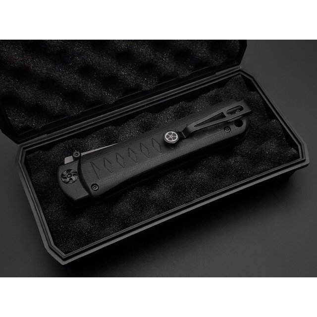 Kizlyar Supreme складной нож Whisper сталь D2 TacWash, рукоять G10 black