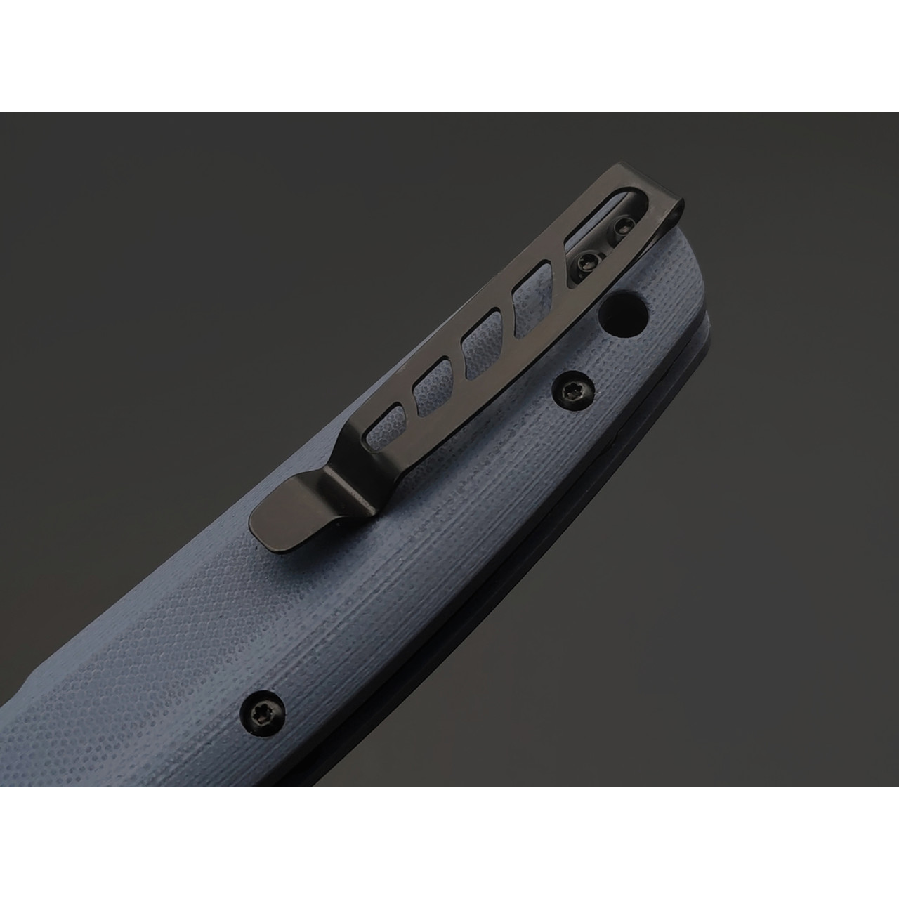 Kizlyar Supreme складной нож Biker X сталь D2 стоунвош, рукоять G10 grey