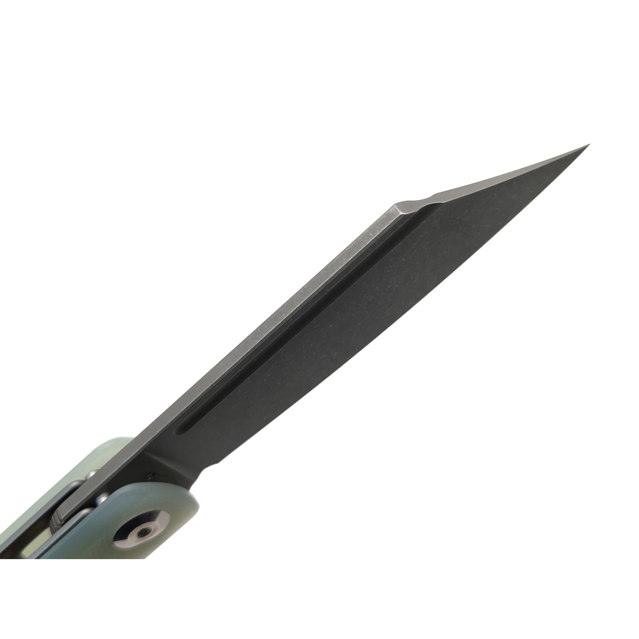 Sencut нож складной Bronte SA08C сталь 9Cr18MoV gray стоунвош, рукоять G10 natural