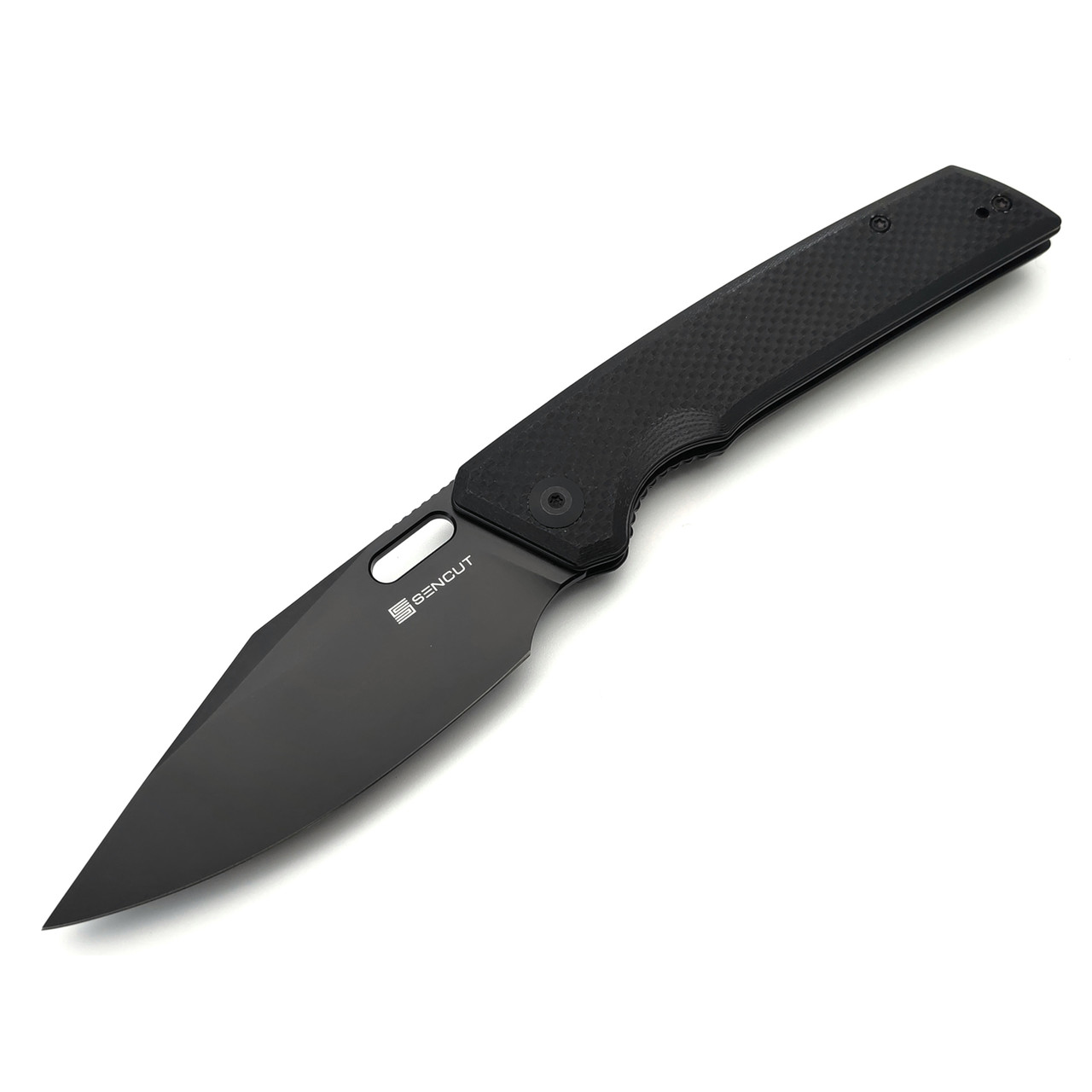 Sencut нож складной GlideStrike S23018-1 сталь 9Cr18MoV black, рукоять G10 black coarse