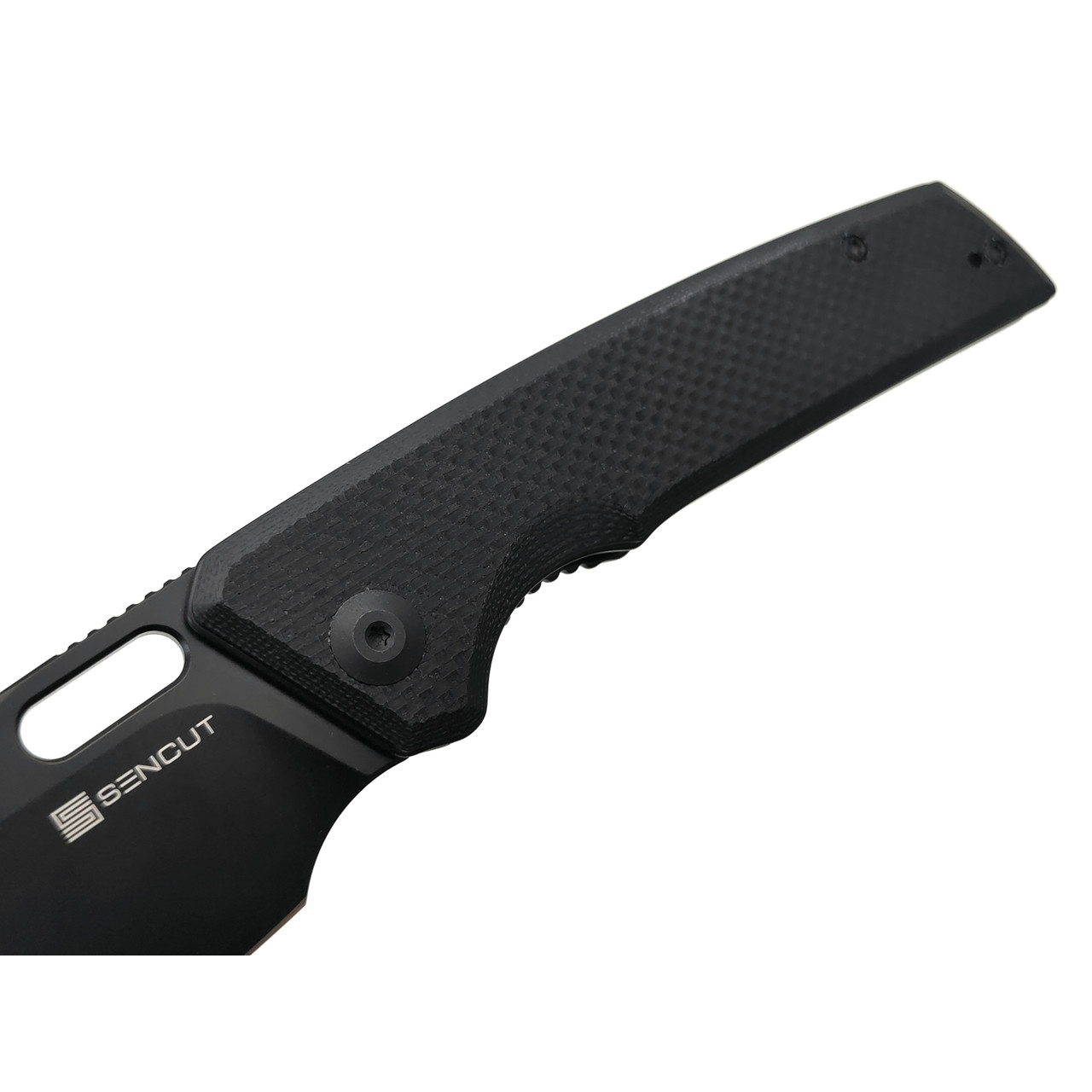Sencut нож складной GlideStrike S23018-1 сталь 9Cr18MoV black, рукоять G10 black coarse