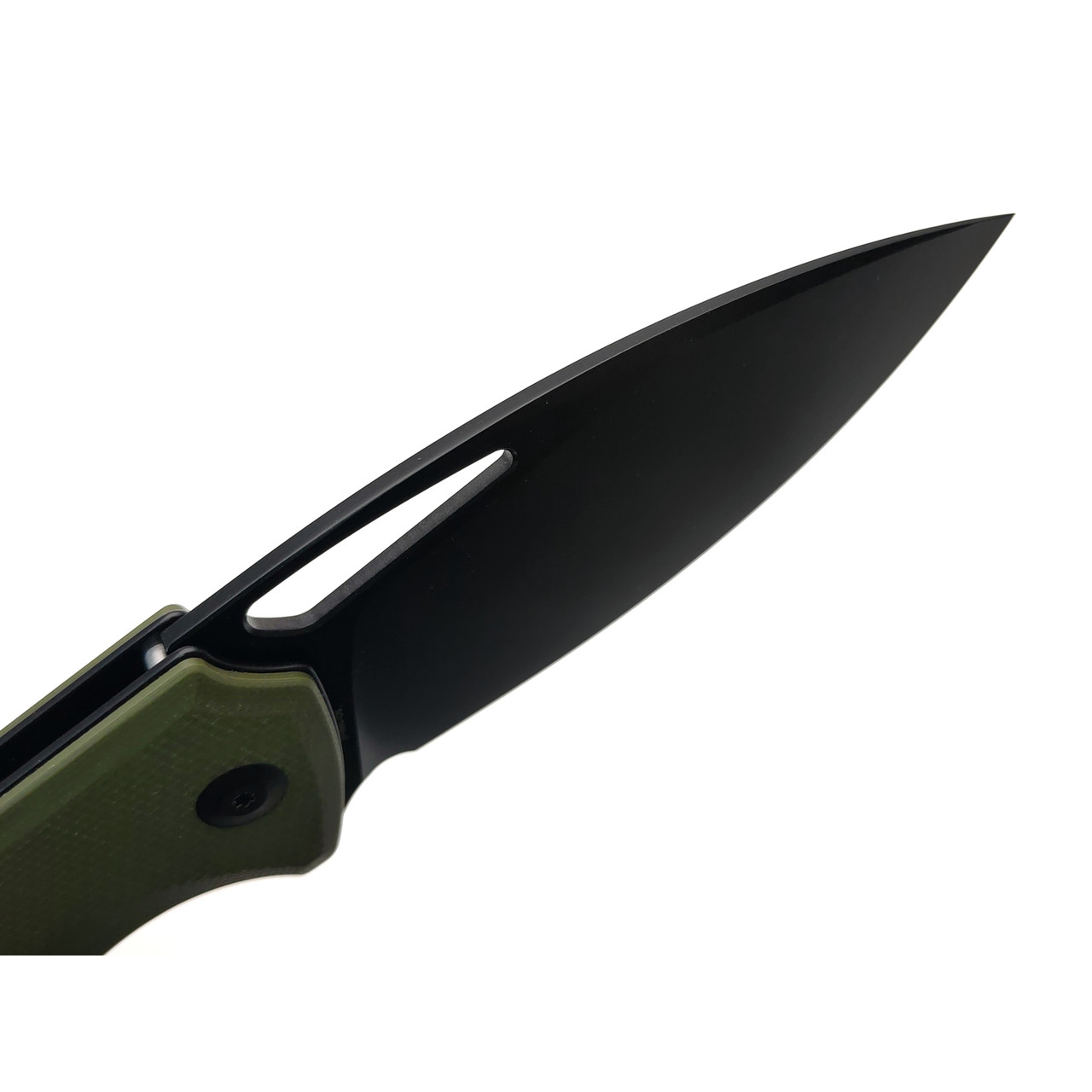 Sencut нож складной Phantara S23014-3 сталь 9Cr18MoV black, рукоять G10 OD green coarse
