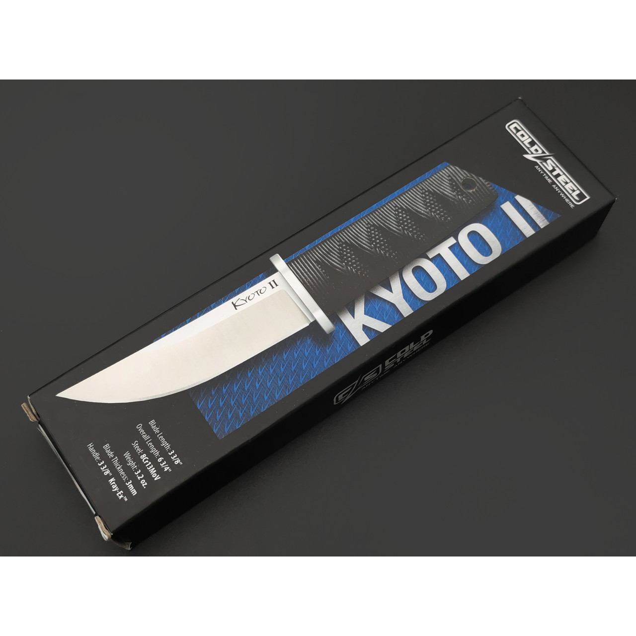 Cold Steel нож Kyoto II Drop 17DB сталь 8Cr13MoV, рукоять Kray-Ex