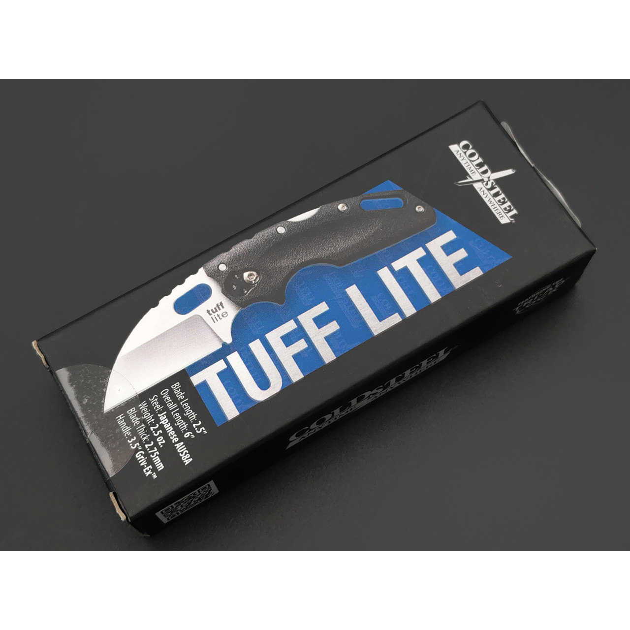 Нож Cold Steel Tuff Lite Plain Edge Dark Earth 20LTF сталь AUS 8A рукоять Griv-Ex