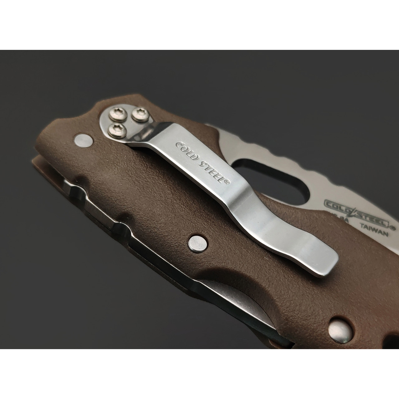 Нож Cold Steel Tuff Lite Plain Edge Dark Earth 20LTF сталь AUS 8A рукоять Griv-Ex