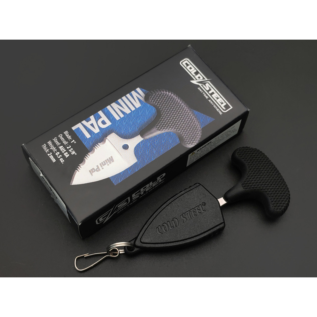 Нож Cold Steel Mini Pal 43NSK сталь AUS 8A, рукоять Kray-Ex