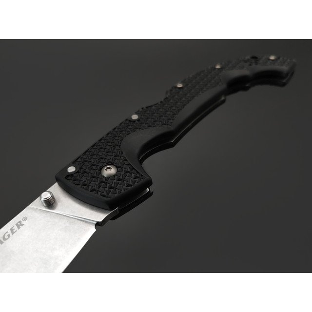 Нож Cold Steel Voyager XL Clip Point Plain Edge 29AXC сталь Aus 10A, рукоять Griv-Ex