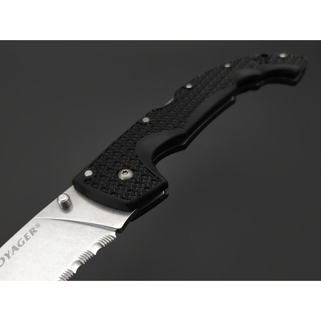 Нож Cold Steel 29AXVS XL Voyager Vaquero Serrated Edge сталь AUS 10A, рукоять Griv-Ex