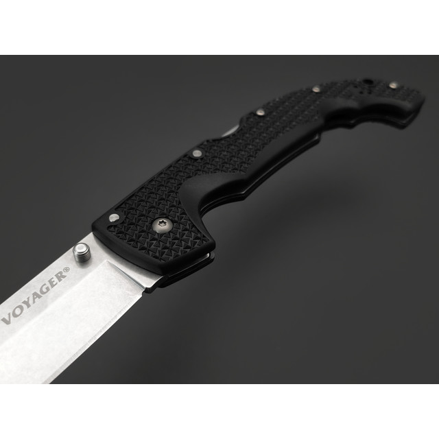 Нож Cold Steel Voyager XL Tanto Point Plain Edge 29AXT сталь Aus 10A, рукоять Griv-Ex
