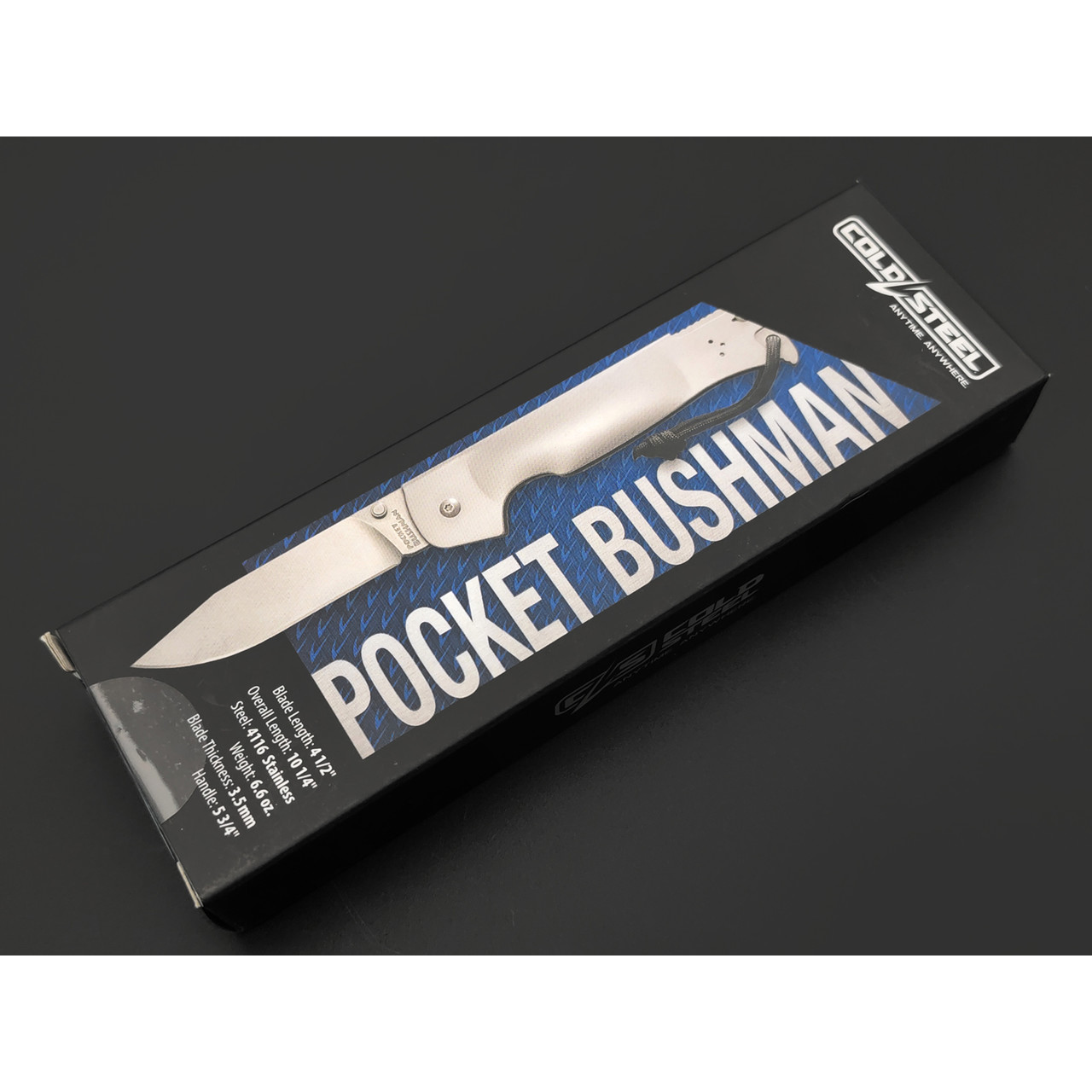 Нож Cold Steel Pocket Bushman 95FB сталь 1.4116 рукоять Steel