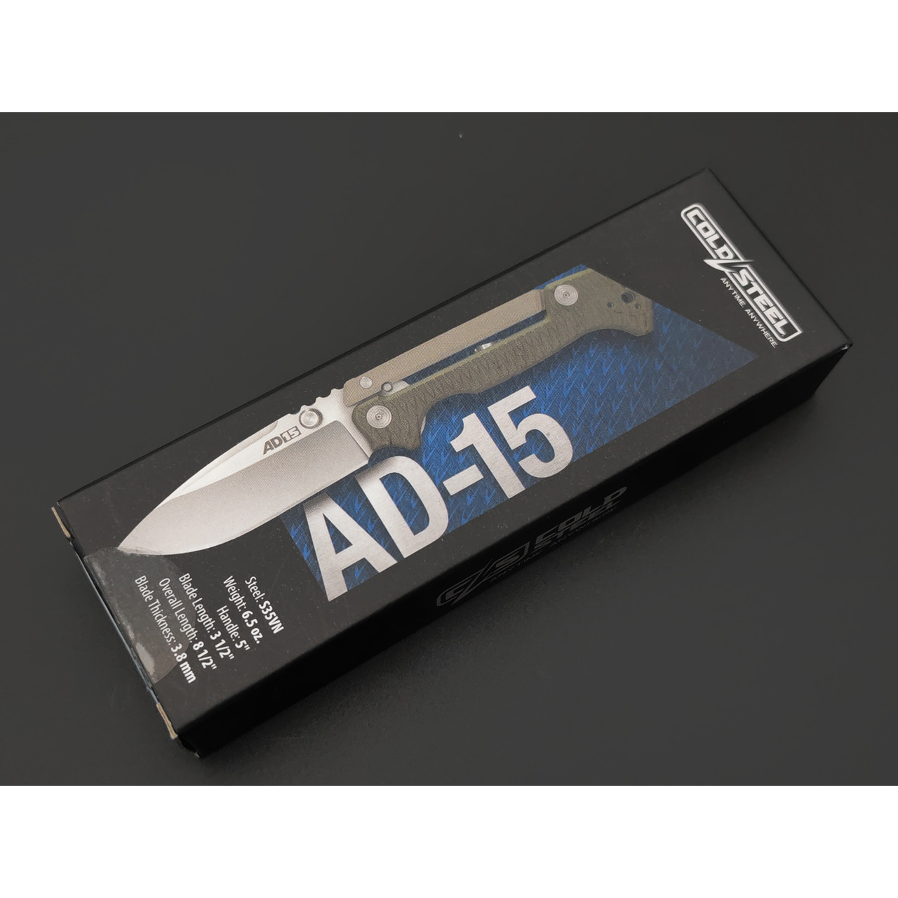 Нож Cold Steel 58SQ AD-15 сталь S35VN рукоять Алюминий/G10