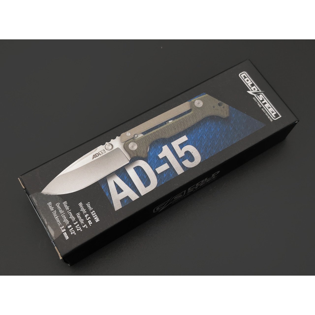 Нож Cold Steel 58SQ AD-15 сталь S35VN рукоять Алюминий/G10
