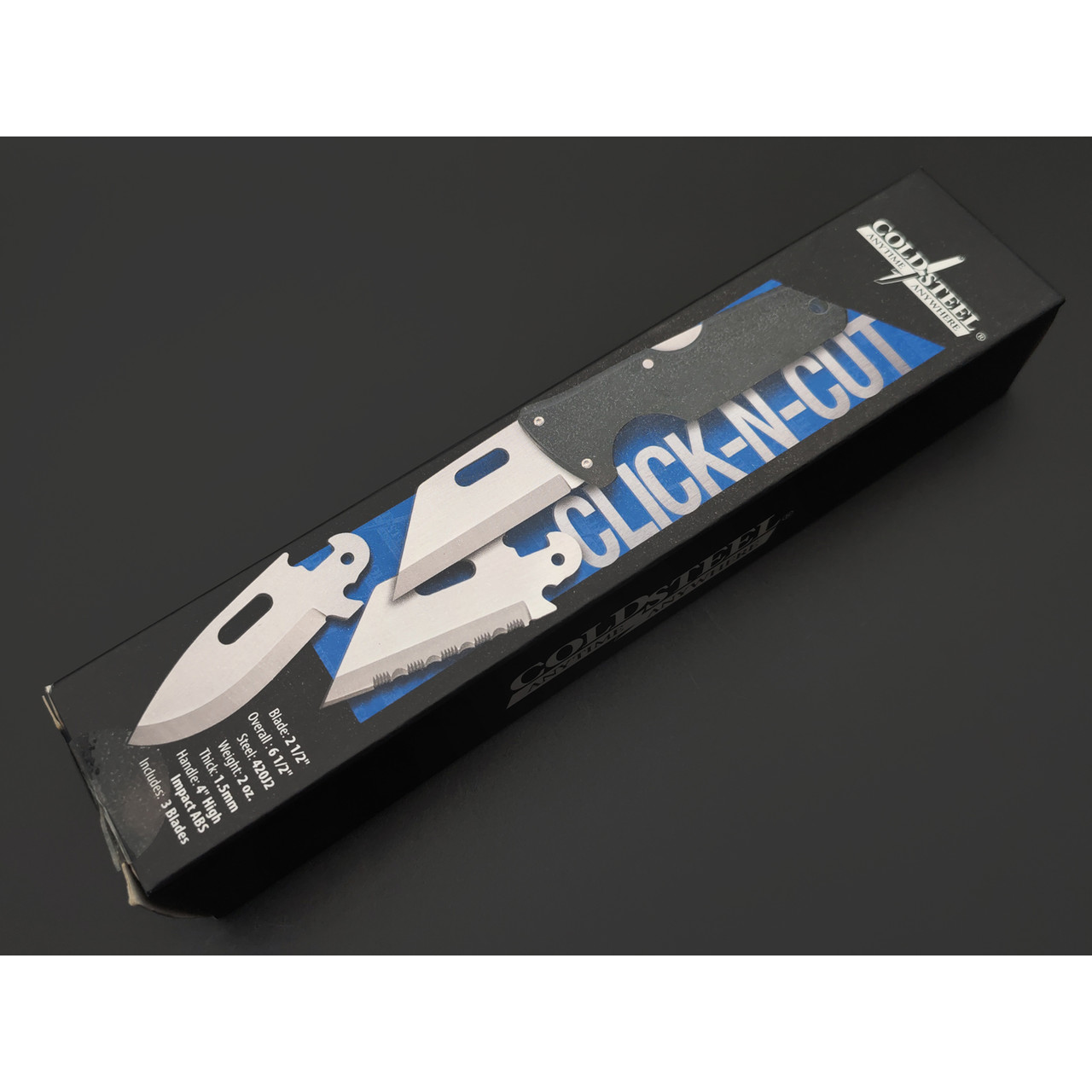 Нож Cold Steel Click N Cut 40A сталь 420J2, рукоять ABS