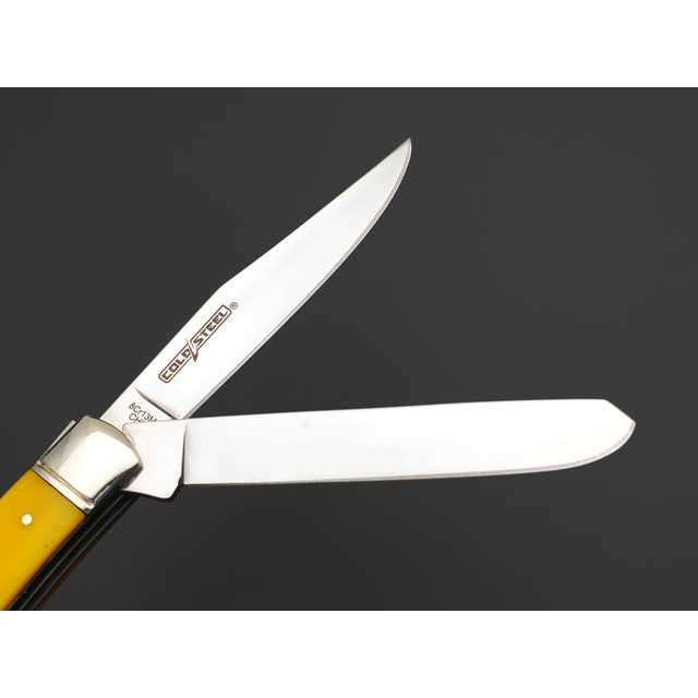 Нож Cold Steel Trapper Yellow FL-TRPR-Y сталь 8Cr13MoV, рукоять кость