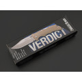 Нож Cold Steel Verdict Clip FL-C3CPSSFDE сталь 4116SS, рукоять GFN tan Нож Cold Steel Verdict Clip FL-C3CPSSFDE сталь 4116SS, рукоять GFN tan