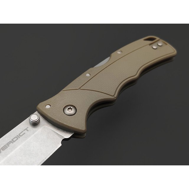 Нож Cold Steel Verdict Clip FL-C3CPSSFDE сталь 4116SS, рукоять GFN tan