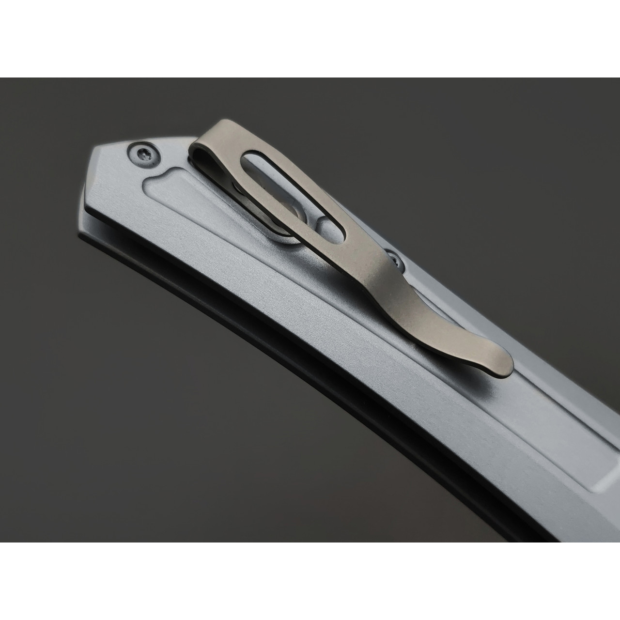 Pro-Tech нож автоматический Oligarch DS101-Grey сталь Magnacut стоунвош, рукоять Aluminum grey