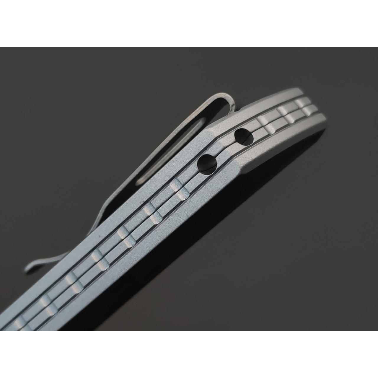 Pro-Tech нож автоматический Oligarch DS101-Grey сталь Magnacut стоунвош, рукоять Aluminum grey