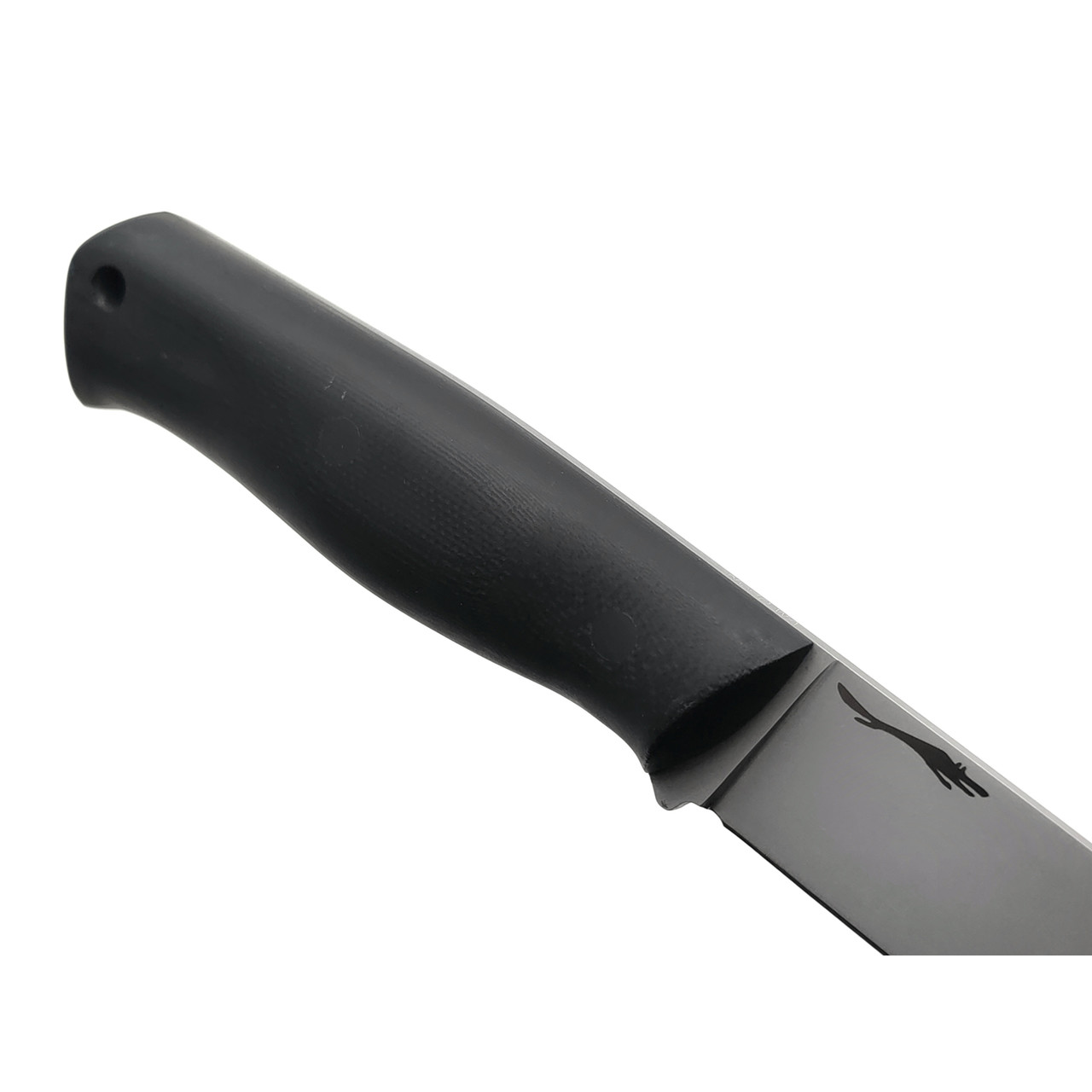 Волчий Век нож Рентген Light Edition сталь N690 WA стоунвош, рукоять G10 black, пины карбон