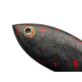 Волчий Век нож МасичЬка Custom сталь PGK WA блэквош, рукоять Carbon fiber chaotic red Волчий Век нож МасичЬка Custom сталь PGK WA блэквош, рукоять Carbon fiber chaotic red