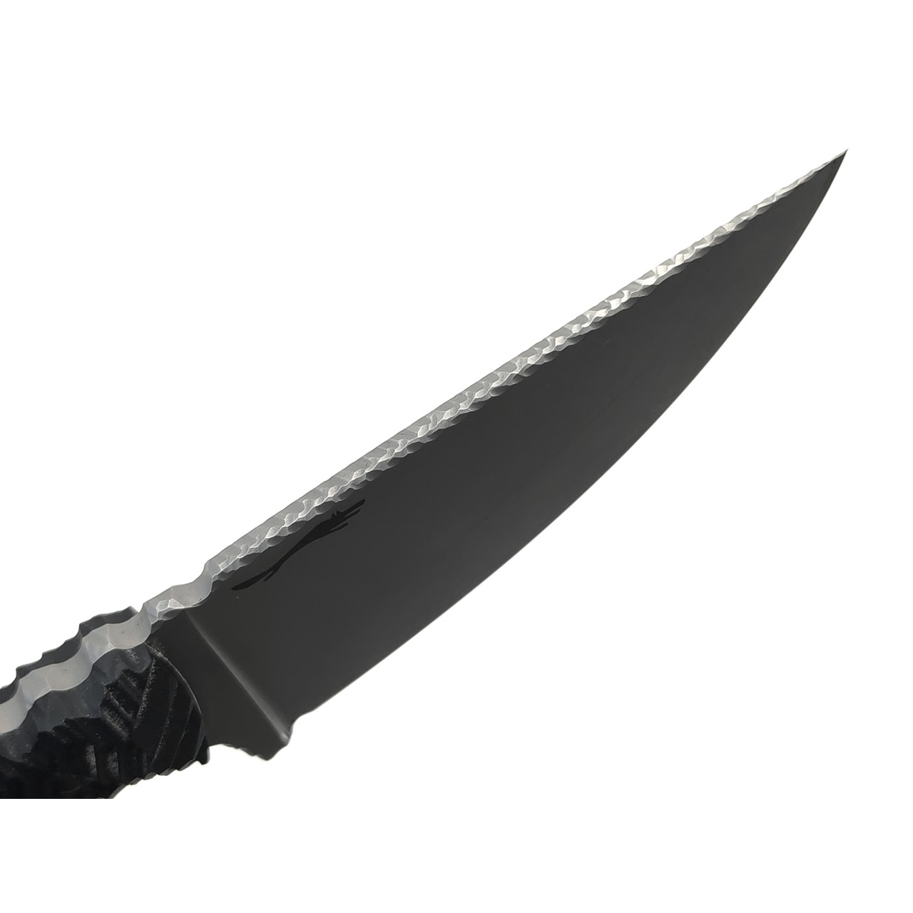 Волчий Век нож МасичЬка Mod. сталь N690 WA стоунвош, рукоять G10 black, пины карбон
