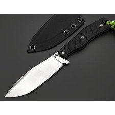 Knife Tech нож Махаон сталь K340 satin, рукоять G10 black, kydex black