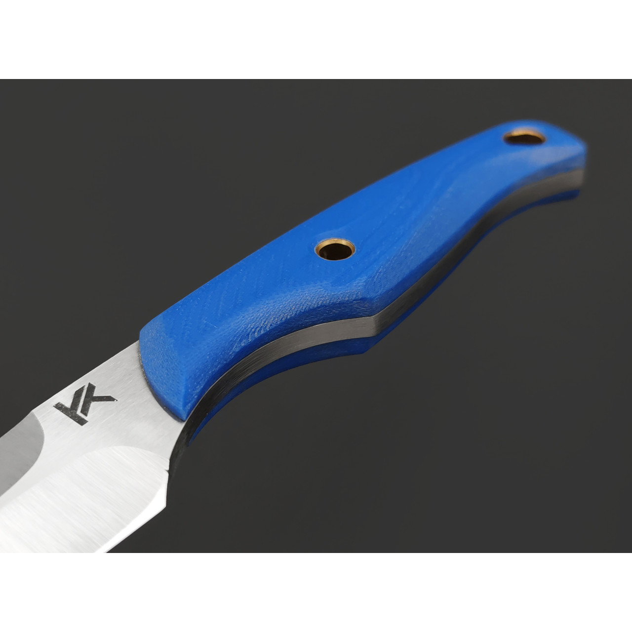 Knife Tech нож Мотылёк сталь K340 satin, рукоять G10 blue, kydex blue