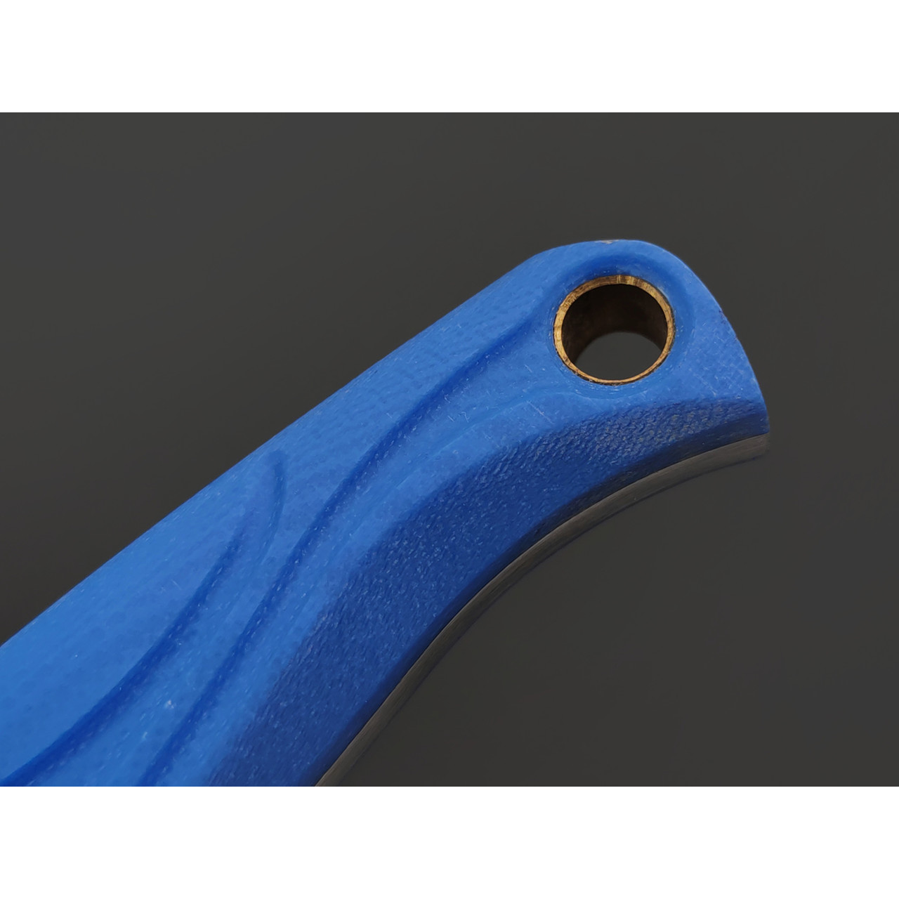 Knife Tech нож Мотылёк сталь K340 satin, рукоять G10 blue, kydex blue