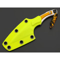 Knife Tech нож Гелион сталь K340 satin, рукоять сталь, G10 yellow, kydex neon yellow Knife Tech нож Гелион сталь K340 satin, рукоять сталь, G10 yellow, kydex neon yellow