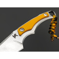 Knife Tech нож Гелион сталь K340 satin, рукоять сталь, G10 yellow, kydex neon yellow Knife Tech нож Гелион сталь K340 satin, рукоять сталь, G10 yellow, kydex neon yellow