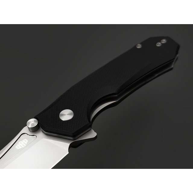 Camarade нож складной Рино сталь D2, рукоять G10 чёрный