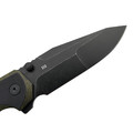 Camarade складной нож Унисол сталь D2 блэквош, рукоять G10 чёрный с жёлтым