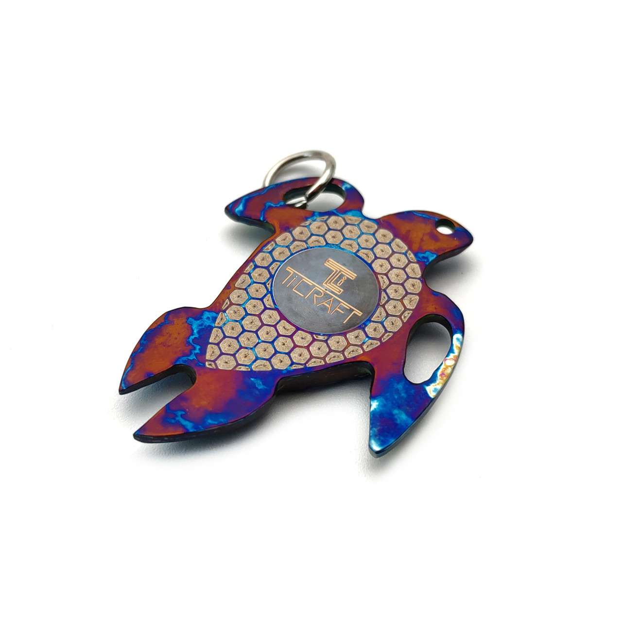 TiCRAFT подвеска "Морская Черепашка", Timascus