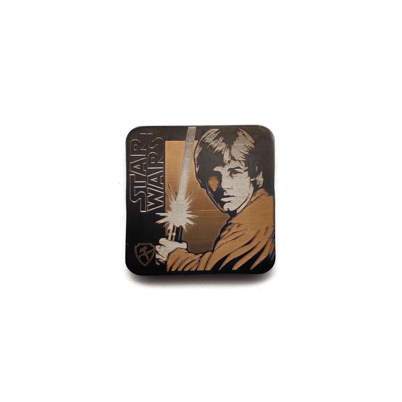 Ponomarev Forge патч "Luke Skywalker Golden" титан, лазерная гравировка