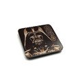 Ponomarev Forge патч 25х25 мм "Darth Vader" титан, лазерная гравировка