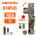 NICRON светодиодный поворотный фонарь B74Plus Camo 700LM IP65 NICRON светодиодный поворотный фонарь B74Plus Camo 700LM IP65