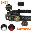 NICRON cветодиодный двухлучевой налобный фонарь GH01 Camo 1600LM IP65
