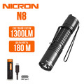 NICRON светодиодный тактический фонарик N8 1300LM IPX8