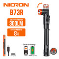 NICRON светодиодный поворотный фонарь B73R 300LM IPX4