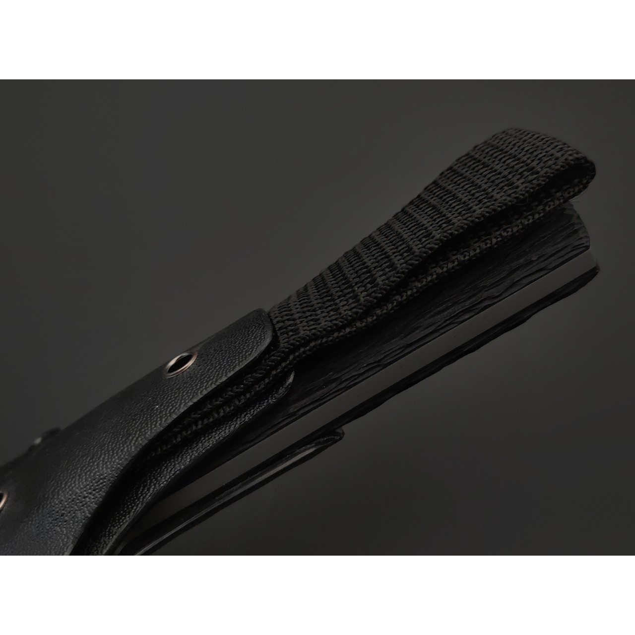 Волчий Век нож Тактический Тантоид сталь 95Х18 WA стоунвош, рукоять G10 black с ручной гравировкой