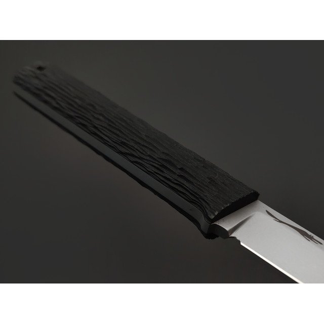 Волчий Век нож Тактический Тантоид сталь 95Х18 WA стоунвош, рукоять G10 black с ручной гравировкой