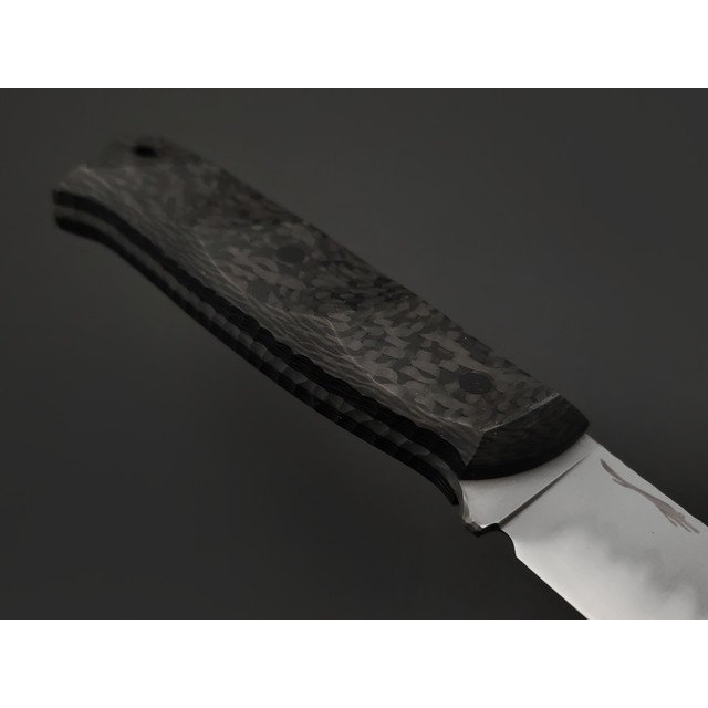 Волчий Век нож Рентген Custom сталь Magnacut WA стоунвош, рукоять Carbon fiber