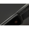 Волчий Век нож Пацанская Финка Custom сталь N690 WA худ. травление, рукоять G10 black, медные пины