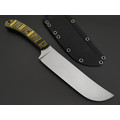 Волчий Век нож Пчак сталь N690 WA стоунвош, рукоять G10 black & yellow, пины карбон Волчий Век нож Пчак сталь N690 WA стоунвош, рукоять G10 black & yellow, пины карбон