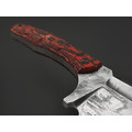 Волчий Век нож Mordor Custom "Бу!" Edition сталь 1.4116 WA худ. травление, рукоять G10 black & red Волчий Век нож Mordor Custom "Бу!" Edition сталь 1.4116 WA худ. травление, рукоять G10 black & red