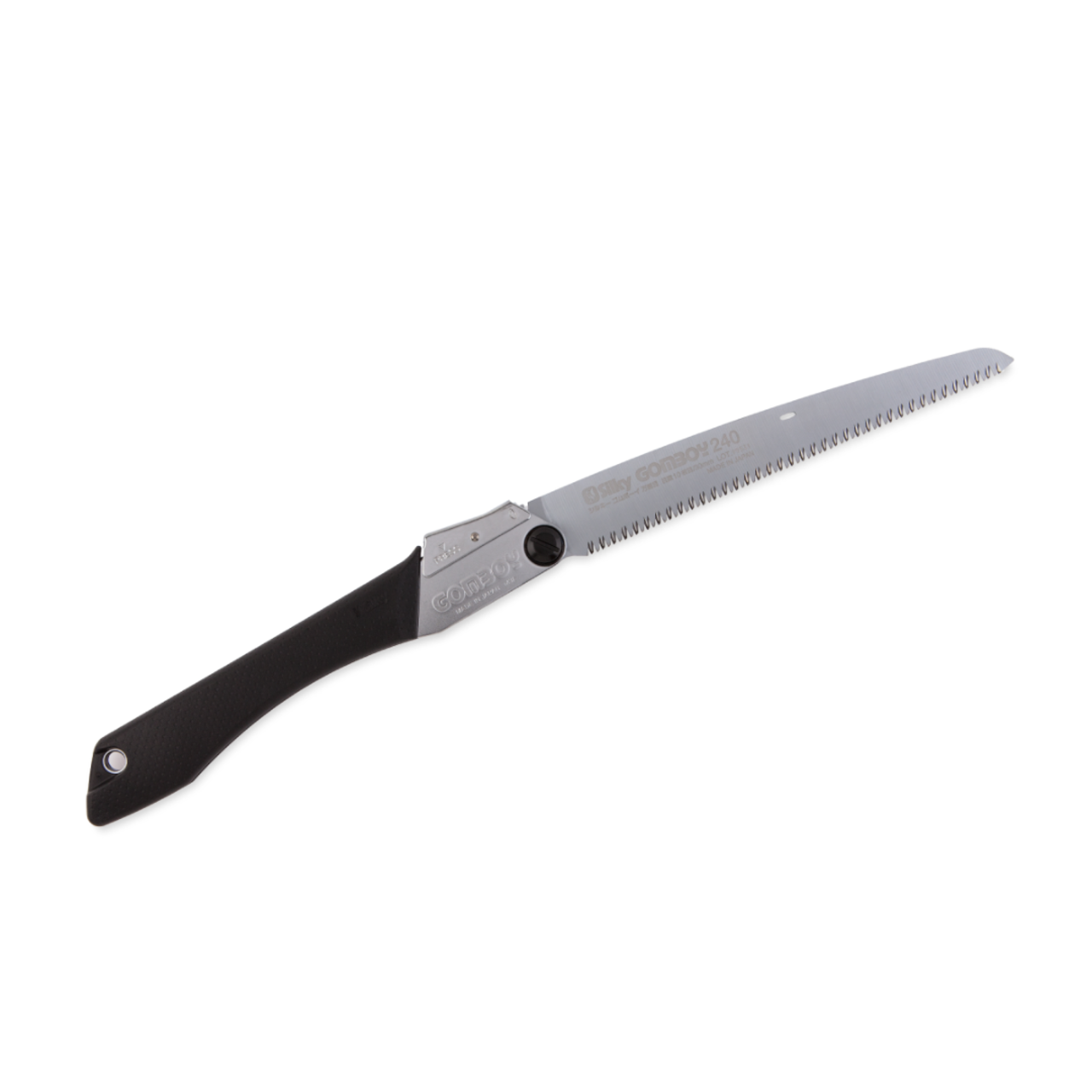 Silky пила складная Gomboy 240 мм 121-24, рукоять сталь, резина чёрная