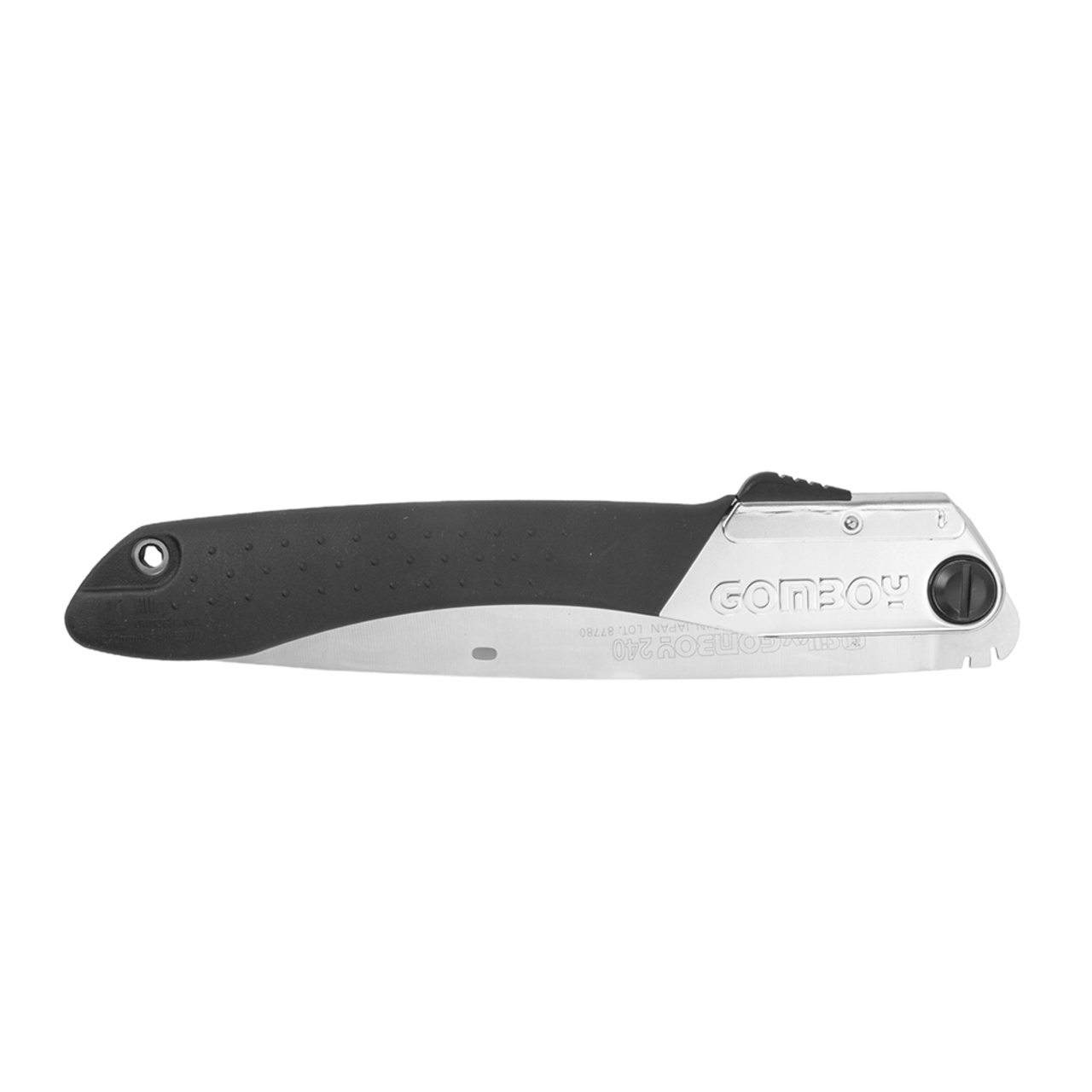 Silky пила складная Gomboy 240 мм 294-24, рукоять сталь, резина чёрная