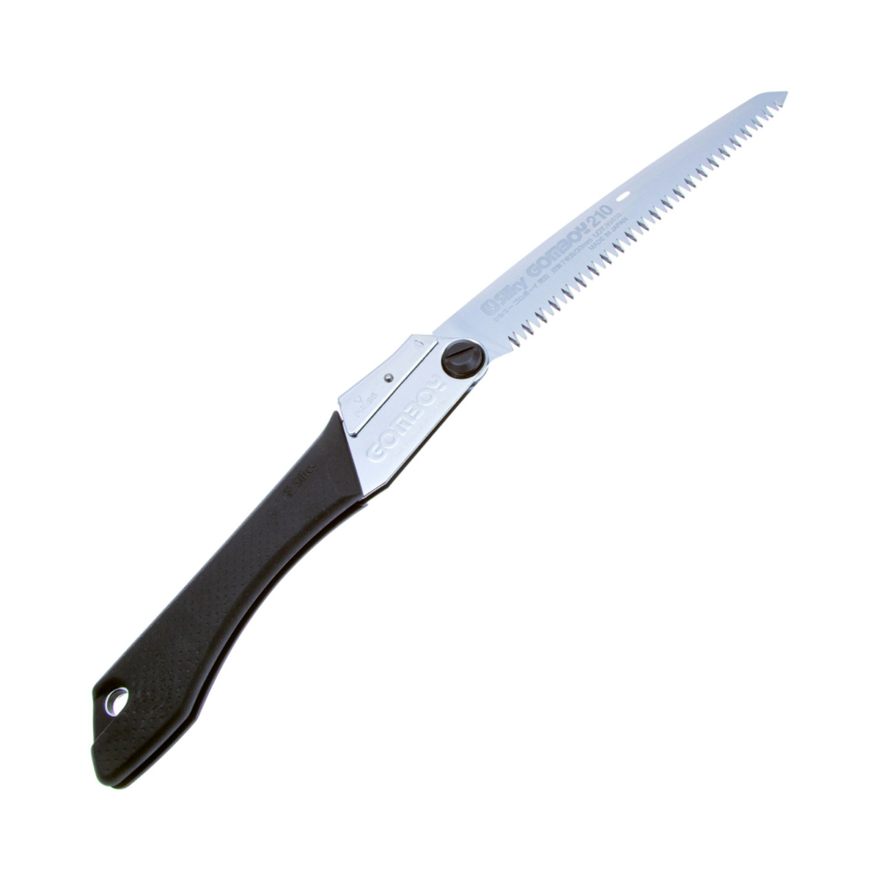Silky пила складная Gomboy 210 мм 294-21, рукоять сталь, резина чёрная