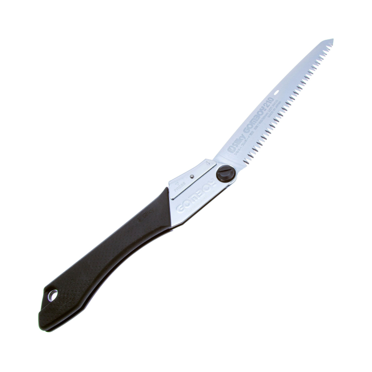 Silky пила складная Gomboy 210 мм 294-21, рукоять сталь, резина чёрная